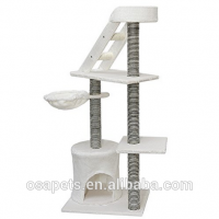 a condo cat toy,cute paw printing cat tree,cat tree condo post